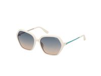 Guess GU00134 Gepolariseerde Zonnebril Dames Wit