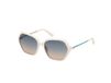 Guess GU00134 Gepolariseerde Zonnebril Dames Wit