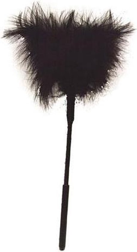 Sportsheets Sex and Mischief - Feather Ticklers - 7 Inch - Black