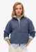 Superdry Essential oversized sweatshirt met halve rits en logo - Dames - Truien