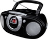 Soundmaster SCD5100SW Boombox met CD, FM radio en cassettespeler - Zwart