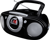 Soundmaster SCD5100SW Boombox met CD, FM radio en cassettespeler - Zwart