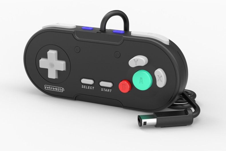 Retro-Bit Legacy GC Wired Controller - Black