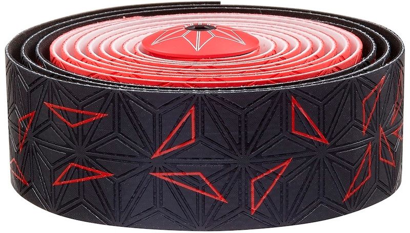 SUPACAZ Super Sticky Kush stuurlint rood/zwart