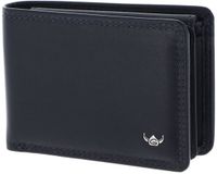 Golden Head Leren portemonnee Polo RFID Protect Minischeintasche 1040 Marineblau donkerblauw