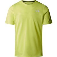 The North Face Sunriser Hardloopshirt Heren-Neongeel, Maat S