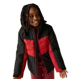 Dare 2B Kindertrui Cheery Unisex 5 jaar Waterafstotend PFC-vrij Reflecterend Zwart/Danger Red
