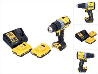 DeWalt DCD 805 D2 Perceuse à percussion sans balai 18 V 90 Nm + 2x Batterie 2.0 Ah + chargeur