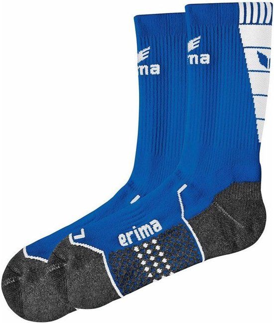 Erima Trainingssokken - New Royal / Wit | Maat: 47-48
