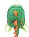 Dino Sac à dos enfant - Pour l'école - Avec corde antivol - 20 x 12 x 26 cm - Jaune