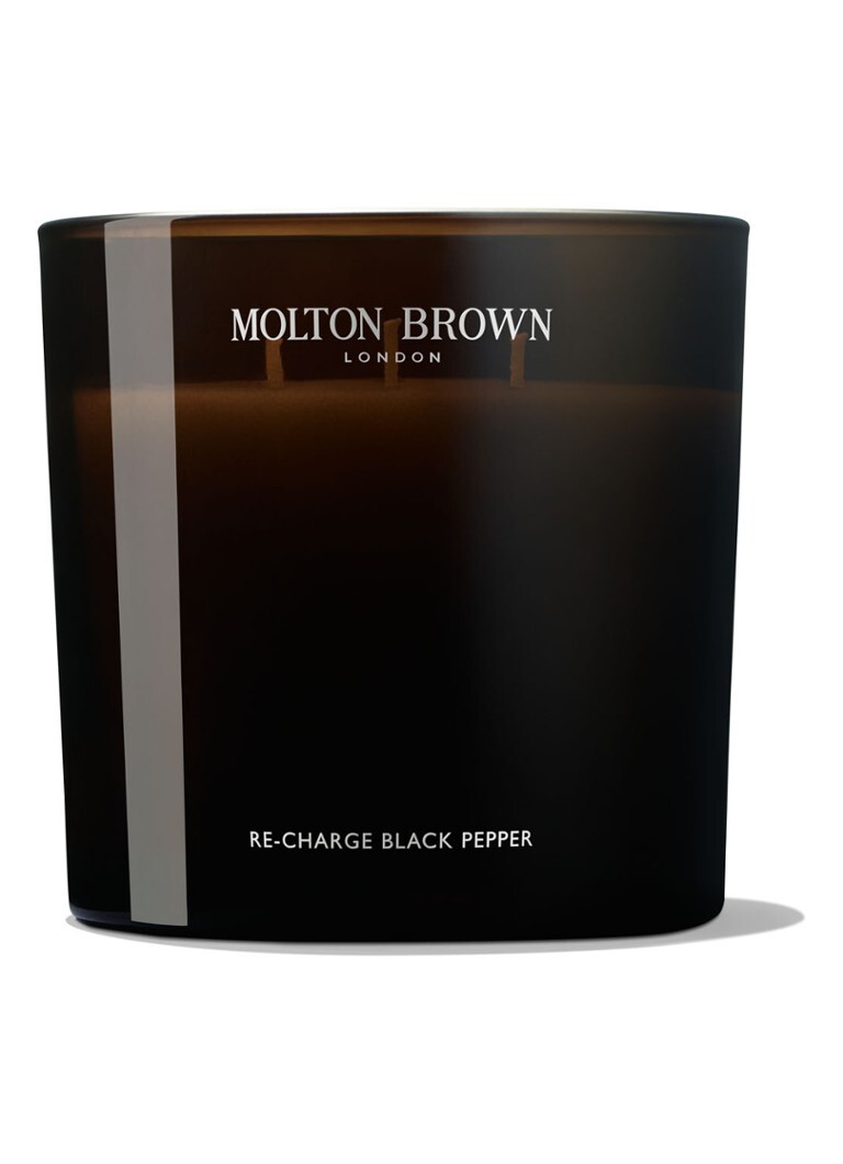 Molton Brown Re-Charge Black Pepper Luxury Scented Candle - geurkaars 600 gram