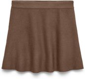 Vero Moda Rok Vmelly Nw Skater Skirt Boo 10347194 Cocoa Brown Dames Maat - M