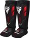 RDX Sports IMMAF Protège-tibias et-cou-de-pied en néoprène Rouge - 3XL