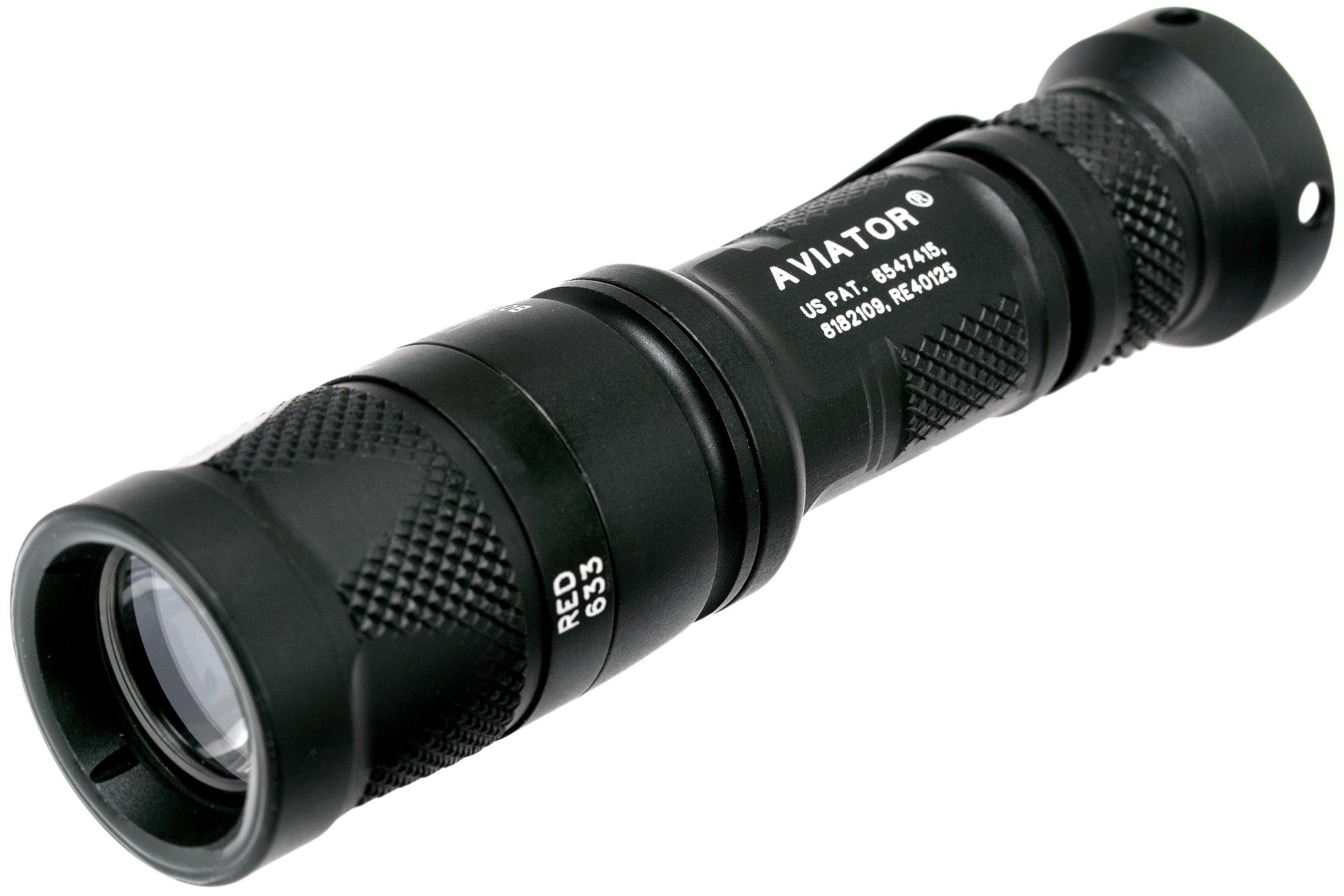 SUREFIRE Aviator rood, 250 lumen