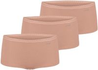 Sloggi Women GO Crush Short (3-pack) - dames boxer - beige