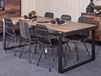 Mobistoxx KUTINA Rechthoekige eettafel 226 cm donker scheepshout
