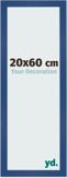 yd. Cadre photo 20x60 cm MDF Bleu foncé Bologna