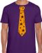 Bellatio Decorations T-shirt Spinnen Heren XL Paars Katoen