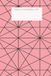 6x9 Pink & Black Floral Vine Daily Journal