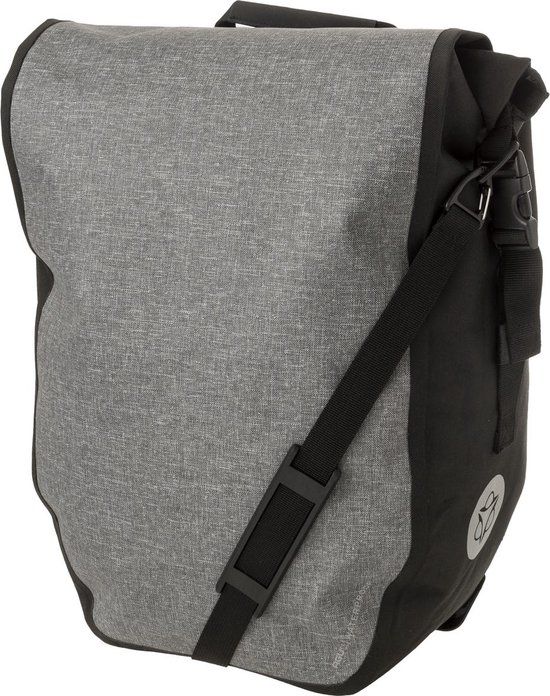 Clean Shelter Click'nGo Large Single Pannier - Grey - 21L - Waterproof