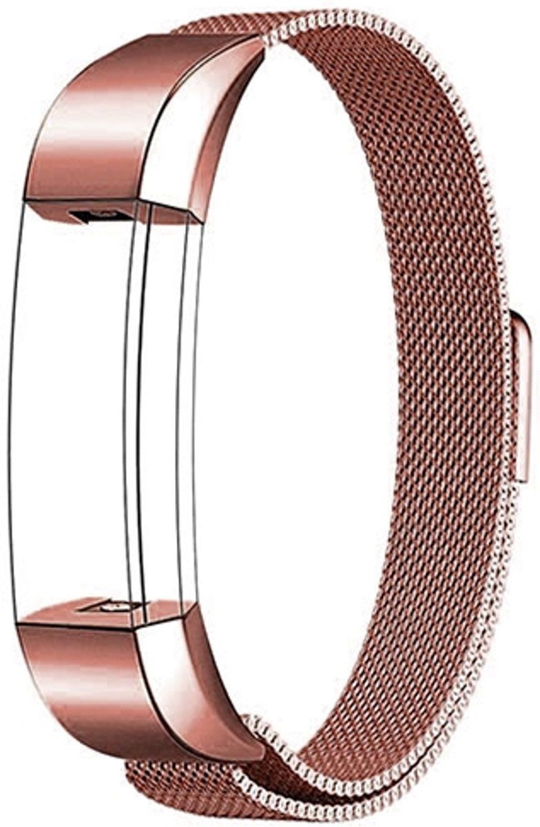 HIPFIT FitBit Alta HR Milanese bandje Small - Coffee