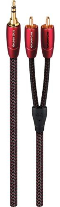 AudioQuest Golden Gate 3.5mm - 2xRCA - 1m