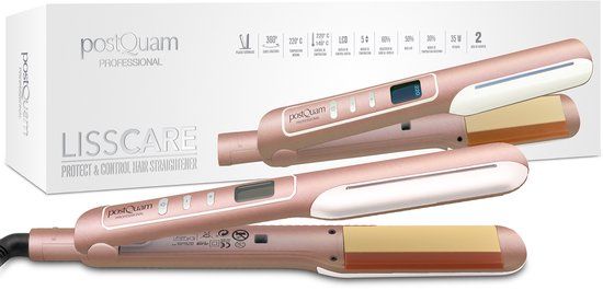 PostQuam PQPAE2009 haarstyler Stijltang Warm Roségoud 35 W