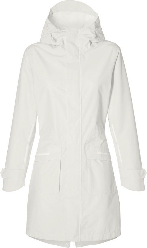 Basil Mosse Dames Regenjas - Snow White - XS - Waterdicht - Met capuchon