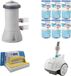 WAYS - Chauffage de piscine et pompe de filtration 5678 L/h et 6 filtres type A et brosse de nettoyage WAYS