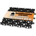 BigDean tapis d'herbe en plastique, 10 pièces, 50 x 50 x 4 cm, charge utile de 16 tonnes/m², plaques de paddock noires (2,5 m²)