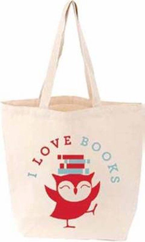 I Love Books Little Lit Tote Hardcover