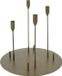 House Doctor Bougeoir Laiton Antique - Métal - 40x38cm