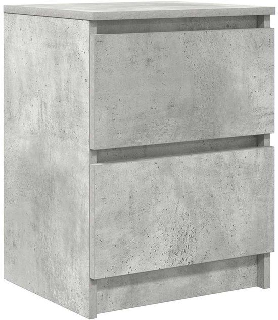 vidaXL Tv-meubel 40x35x54 cm spaanplaat betongrijs
