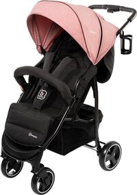 BabyGO Kinderwagen Basket Roze Melange