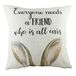 Evans Lichfield All Ears Kussenhoes, Multi, 43 x 43cm