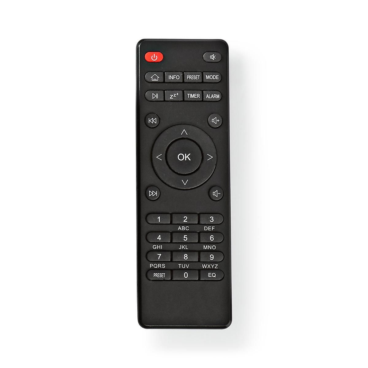 Nedis RDINRC300BK Afstandsbediening Zwart