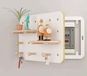 Cache-câbles décoratifs pour boîtiers électriques - 35x25 cm - Dissimule les trous disgracieux