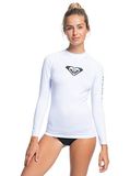 Roxy - UV Zwemshirt voor dames - Longsleeve - Whole Hearted - Wit - maat XL