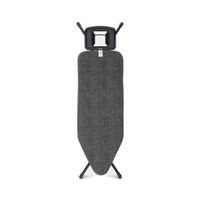 Brabantia Strijkplank C - Full-size Ironing Board - 124 x 45 cm - Black