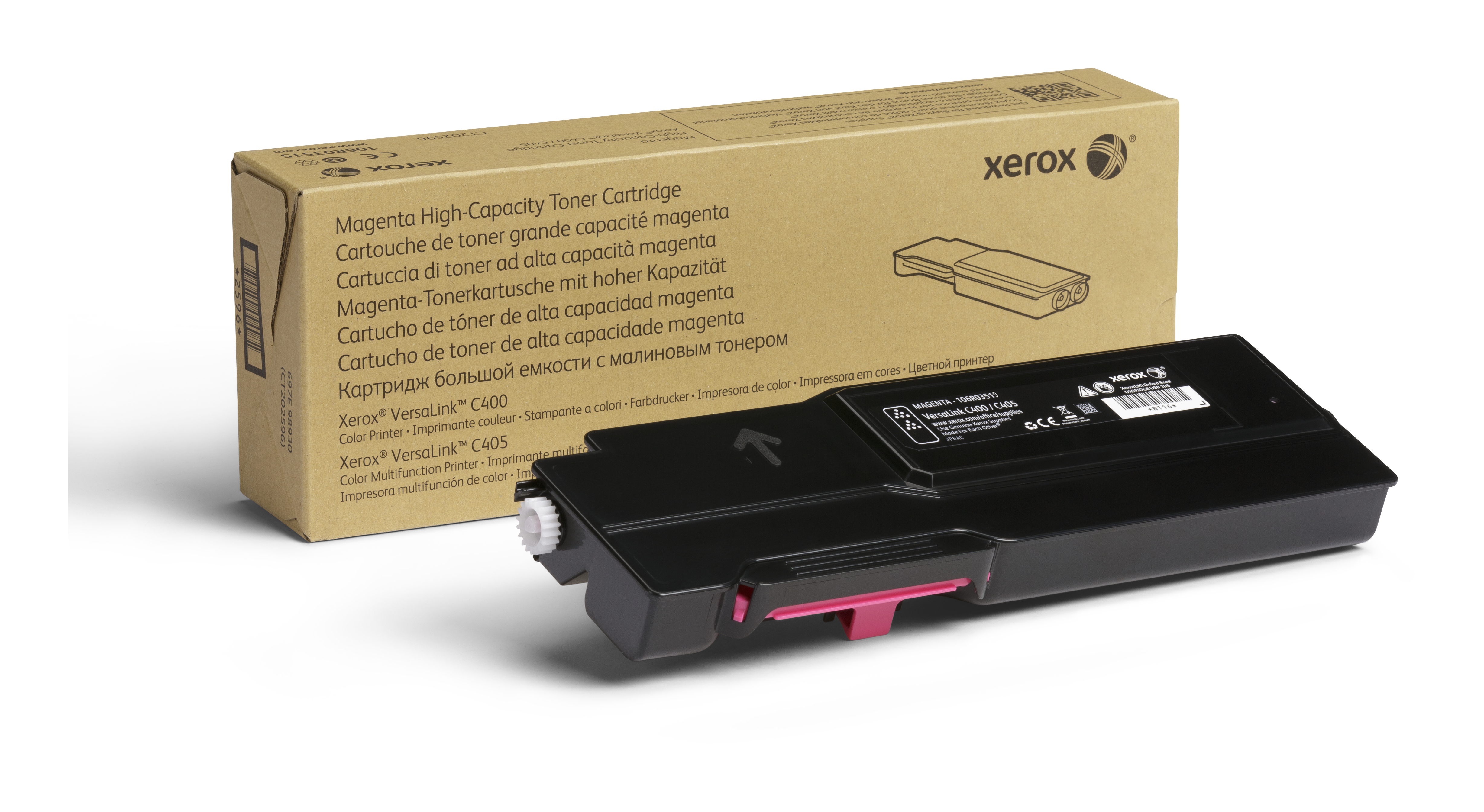 Xerox VersaLink C400/C405 Cassette magenta toner grote capaciteit (4.800 pagina's)