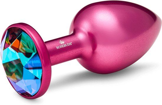 Rosebuds™ Medium Alu Pink Crystal