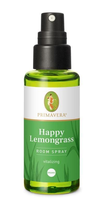 Primavera Roomspray Happy Lemongrass Bio 50ml