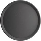 Olympia Kristallon Dienblad met Anti-slip laag Ø 40.6 cm - Rond Horeca dienblad - Zwart