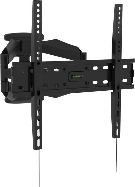 BELIFE Universele TV Muurbeugel 23-55 Inch - Draaibaar en Kantelbaar - Zwart