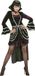 Widmann Gothic Kostuum Vrouw Paars Zwart S