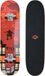 Schildkrot Skateboard - rood/oranje/zwart