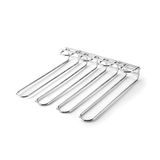 Lacor - 62254 - Due drankhouder, capaciteit voor 12 glazen, plafond- of wandmontage, ijzer, kleur metallic-grijs, 29 x 31,5 cm