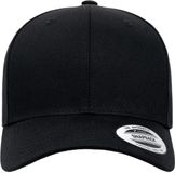 Flexfit - Retro Cotton Blend Snapback Pet - Zwart