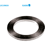 Bague de réduction d'alésage crantée Ø 20 alésage 16 ép. 1,4 mm