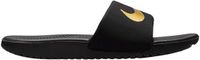 Nike Kawa Badslippers Junior Zwart - Goud
